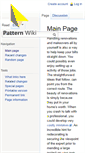 Mobile Screenshot of pattern-wiki.org